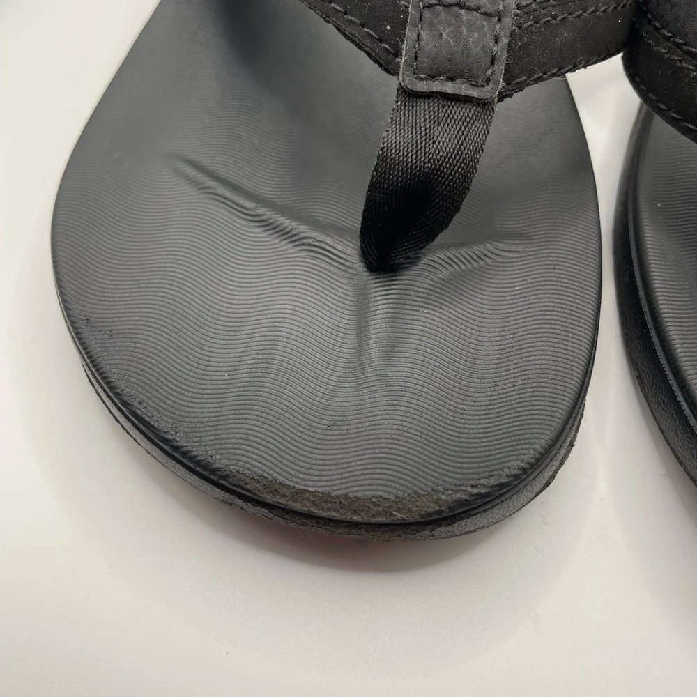Reef Cushion Men's Black Sandals size 7